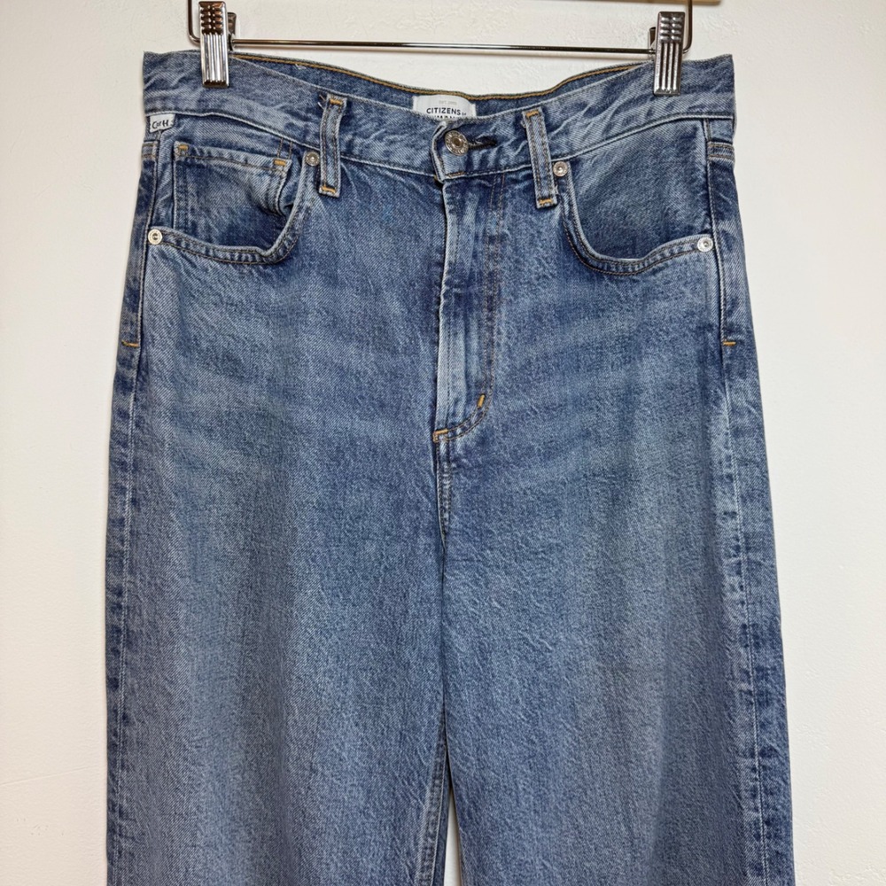 Citizens of Humanity Paloma Baggy Wide Leg Jeans 26 Siesta High Rise Denim - Picture 3 of 15